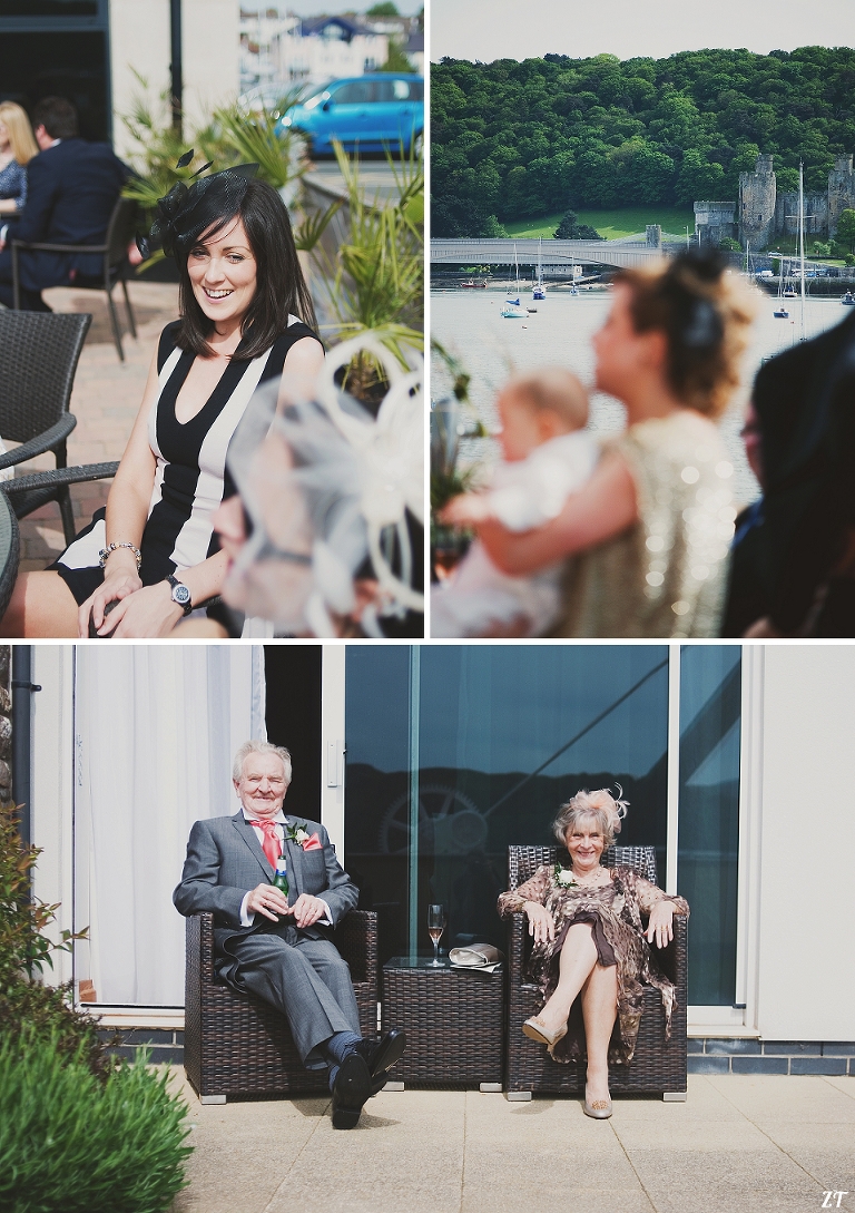 The Quay Hotel wedding photography of reception guests