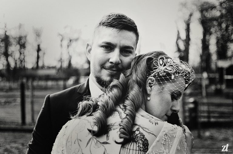 Samlesbury Hall - peacock vintage wedding