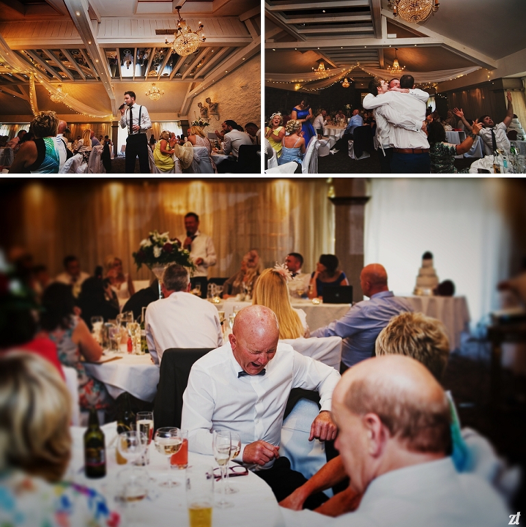 Dancing during the wedding at Stanley House