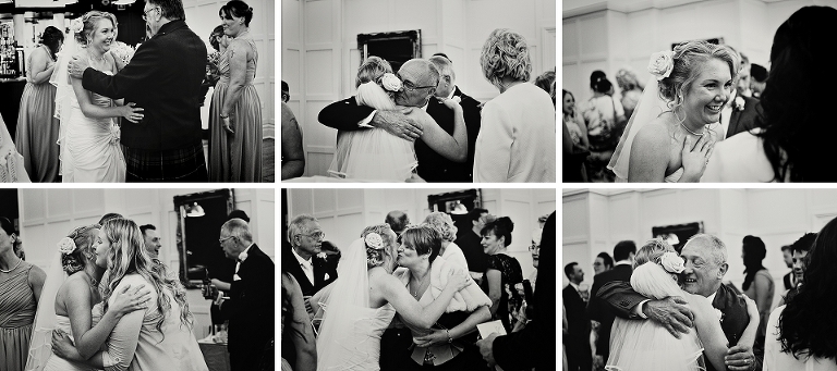 Congratulations at Ashfield House Lancashire Wedding