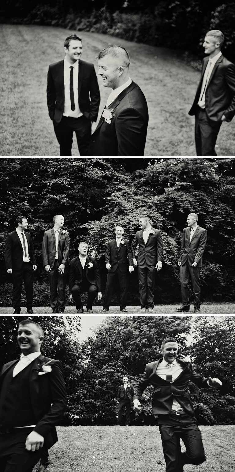 Groomsmen at Ashfield House