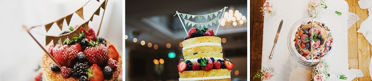 Naked wedding cake by Sugar Wishes