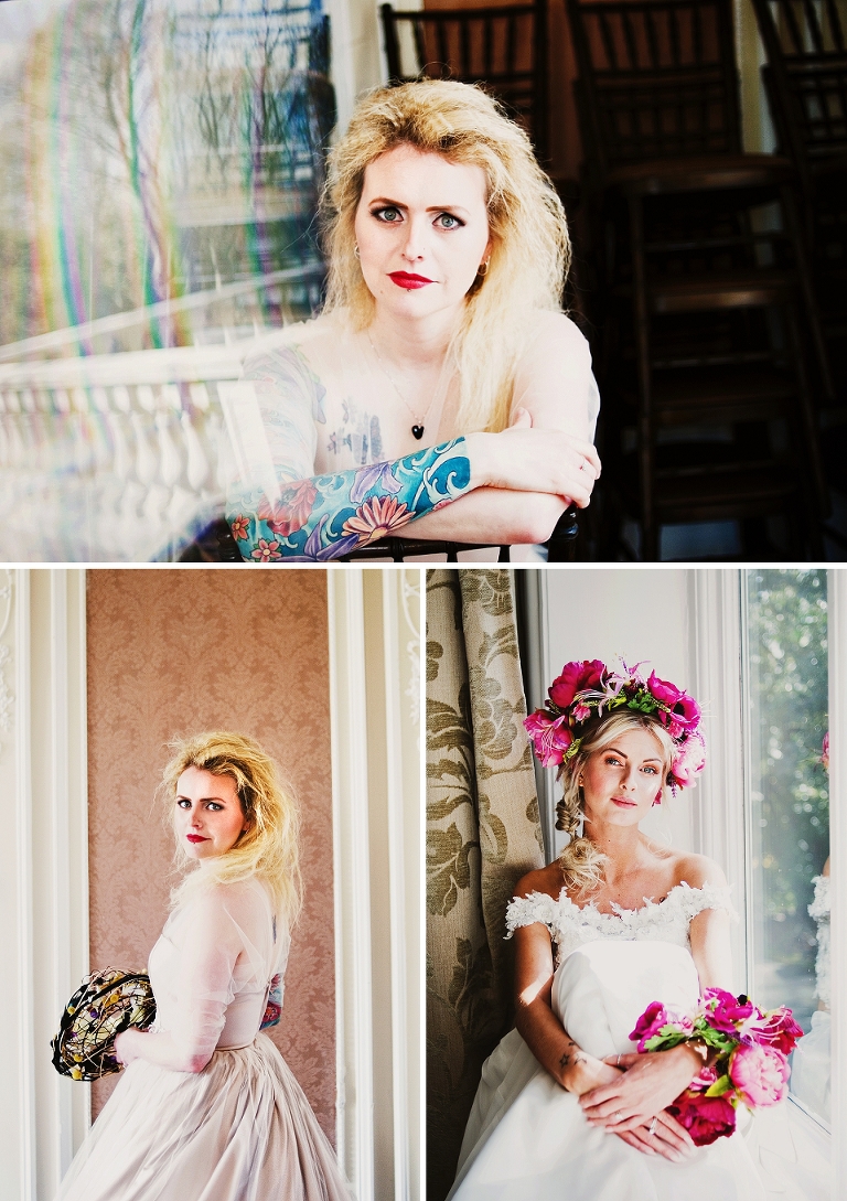 Bride at Ashfield House in Wigan