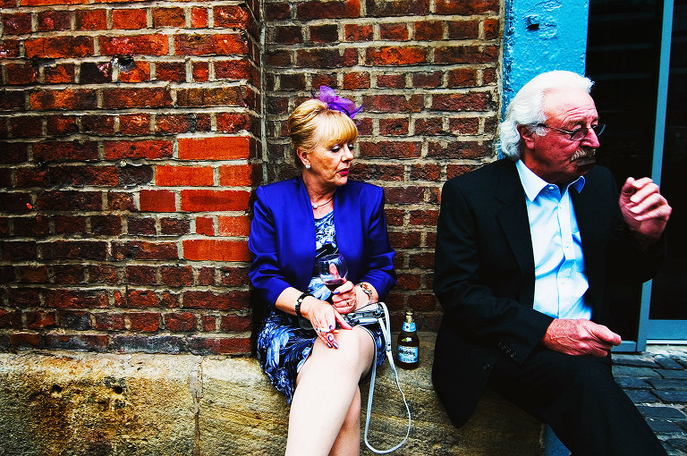 Manchester wedding guests.