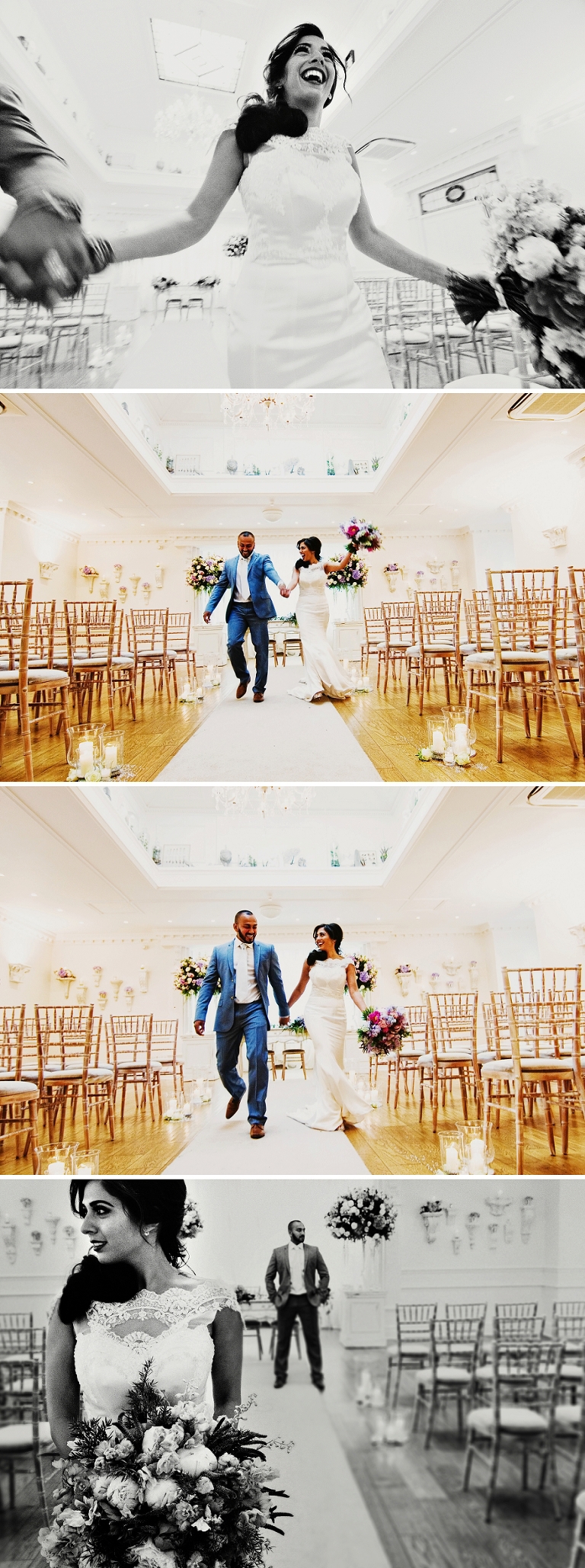 An Ashfield House ceremony at styled wedding photoshoot