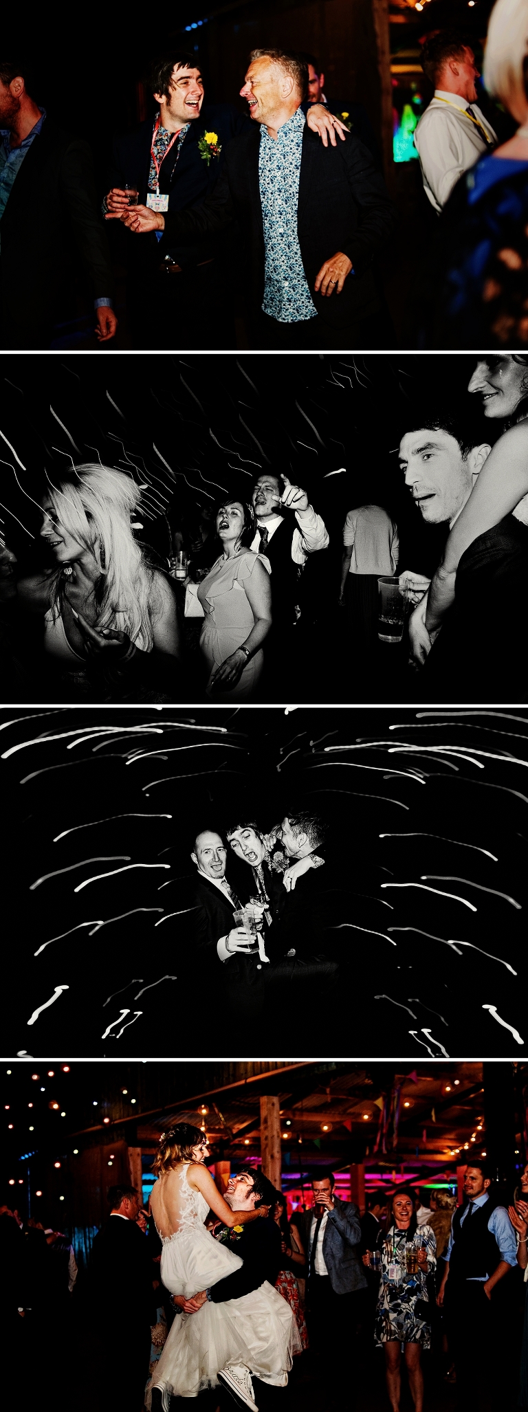 Billy Boswell at a festival wedding in Manchester