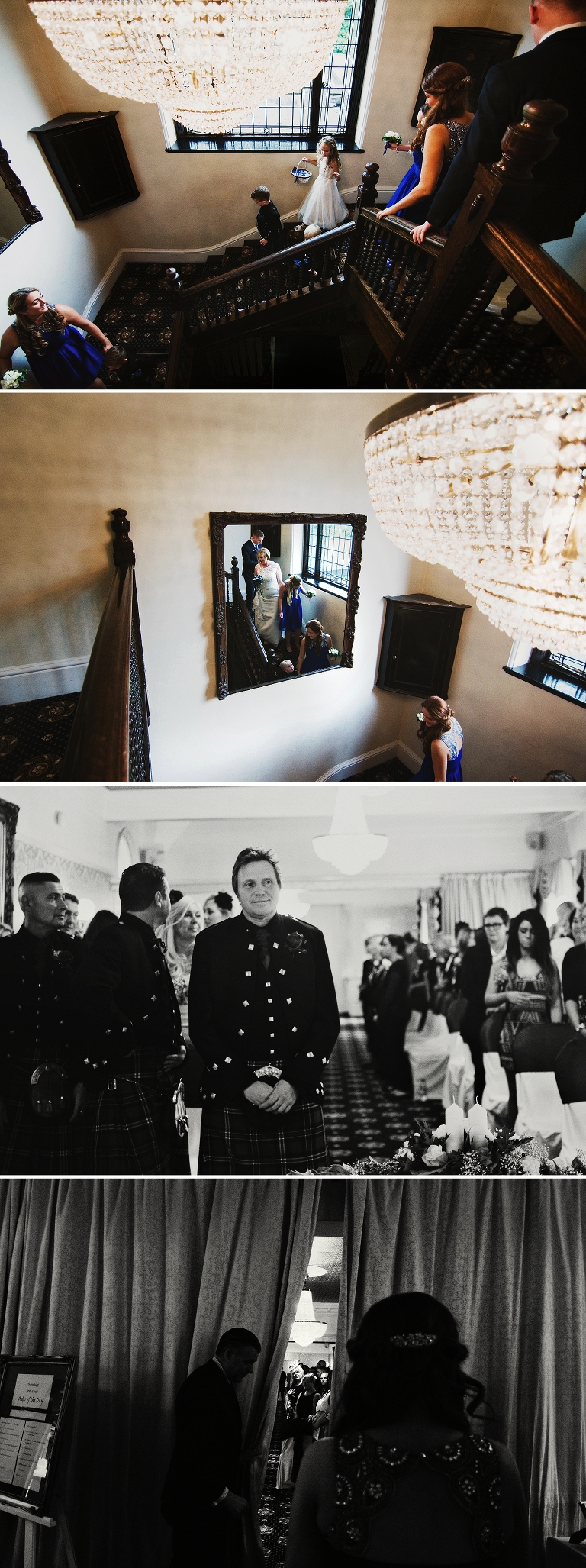 Bride and groom Bartle Hall wedding photography