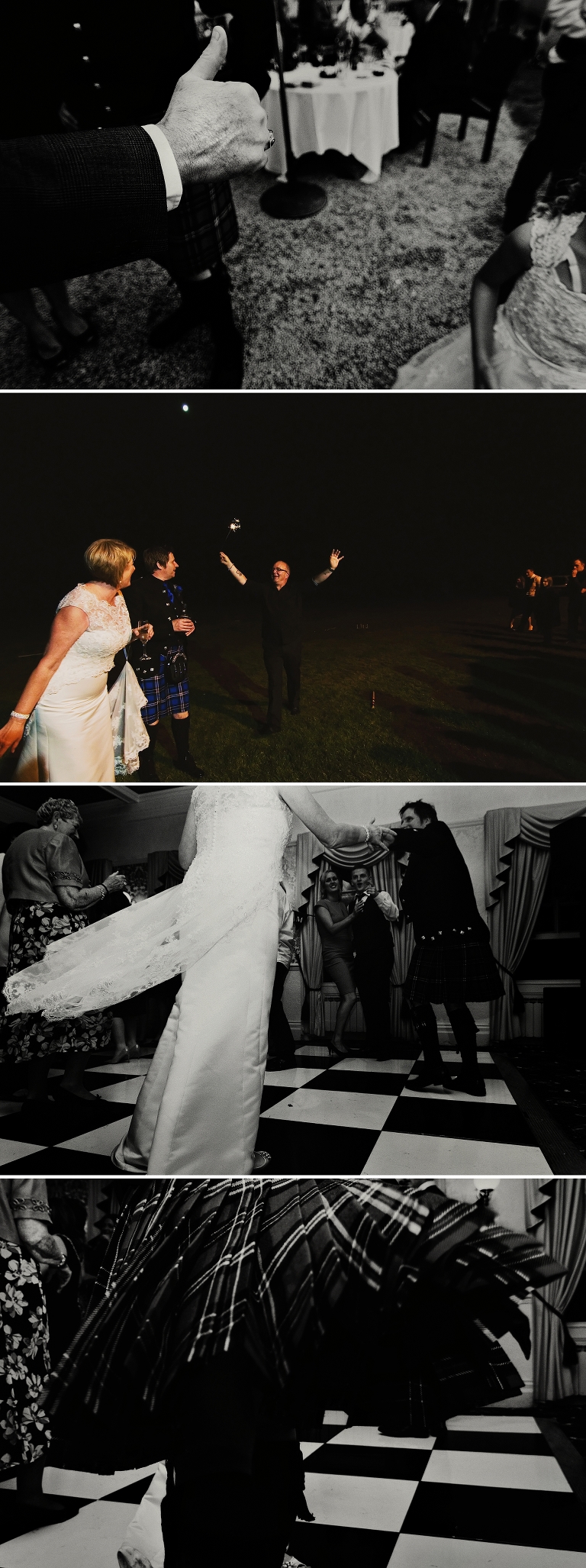 Scottish wedding in Lancashire