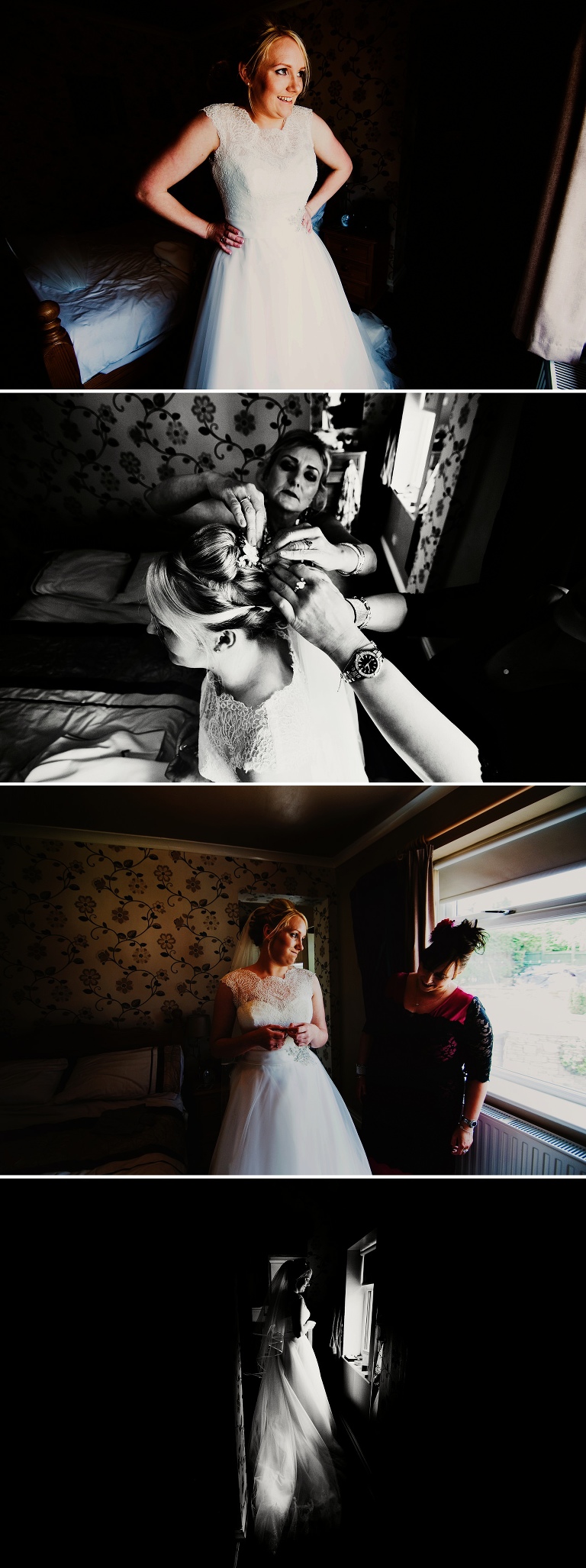 Wedding dress at Beeston Manor