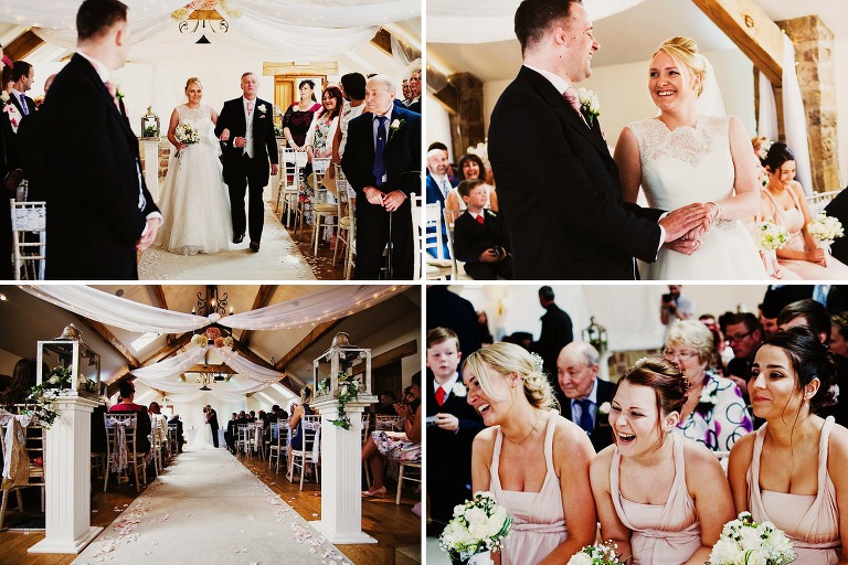 Beeston Manor ceremony at Rustic Wedding