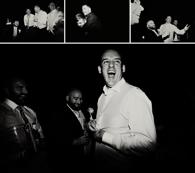 Groom and party at Beeston Manor in Lancashire