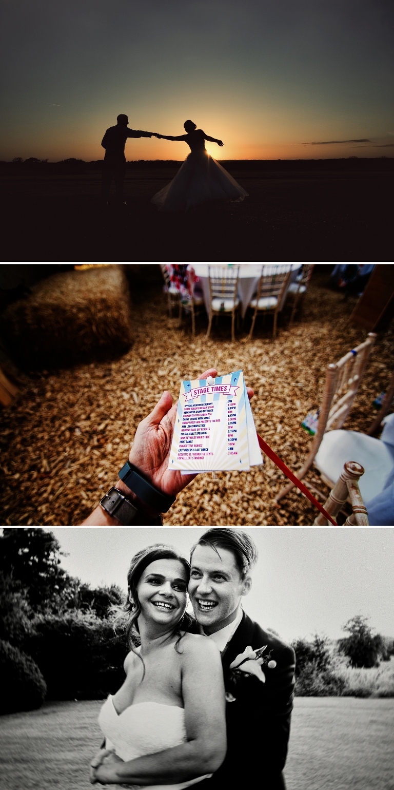 Sunset at best wedding venue beeston manor