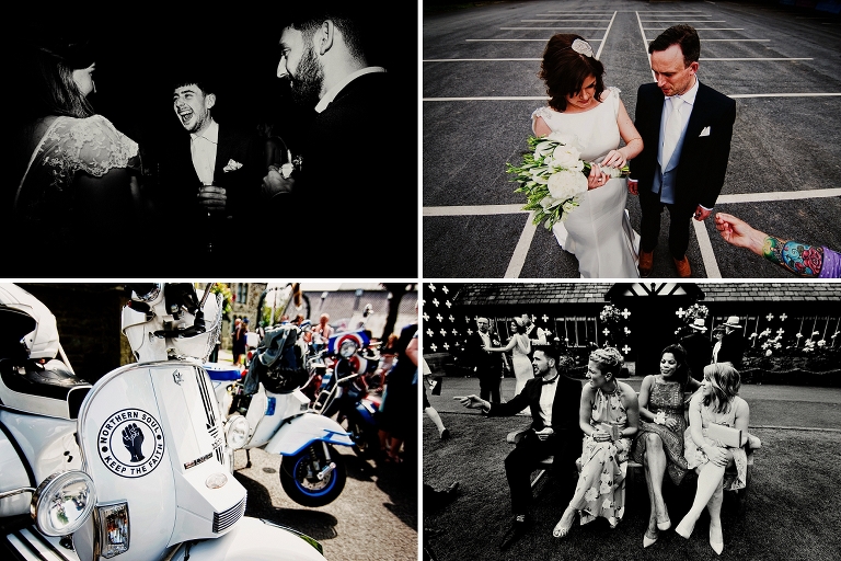 Samlesbury Hall wedding by zt photography