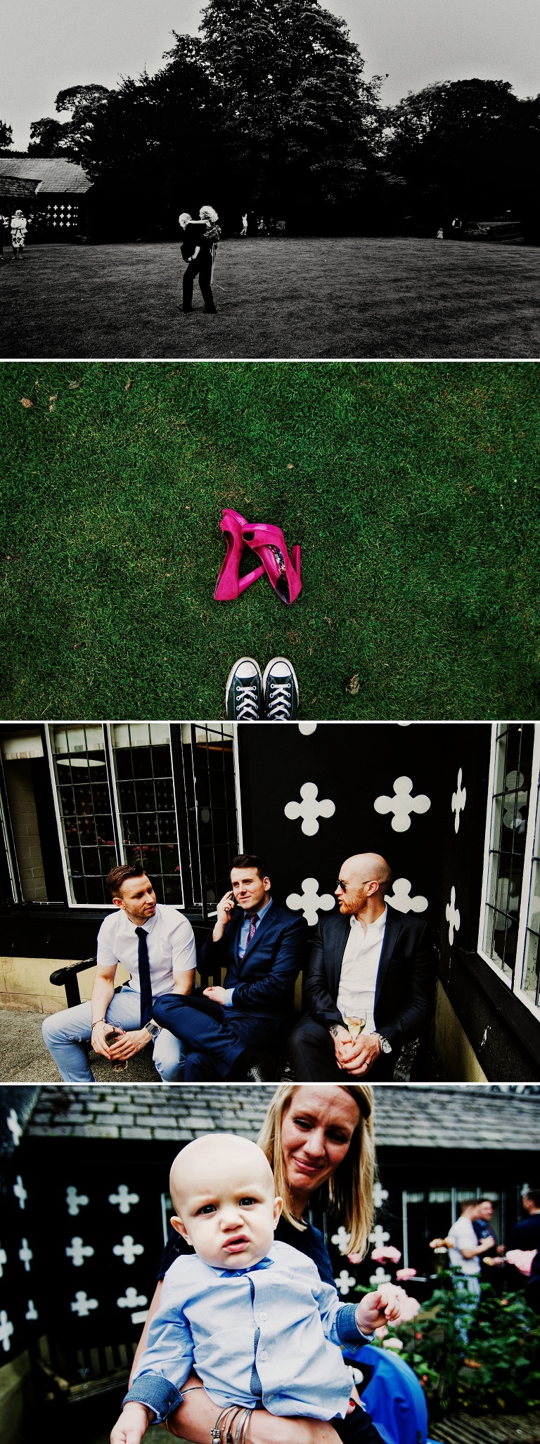 wedding party at a lancashire venue