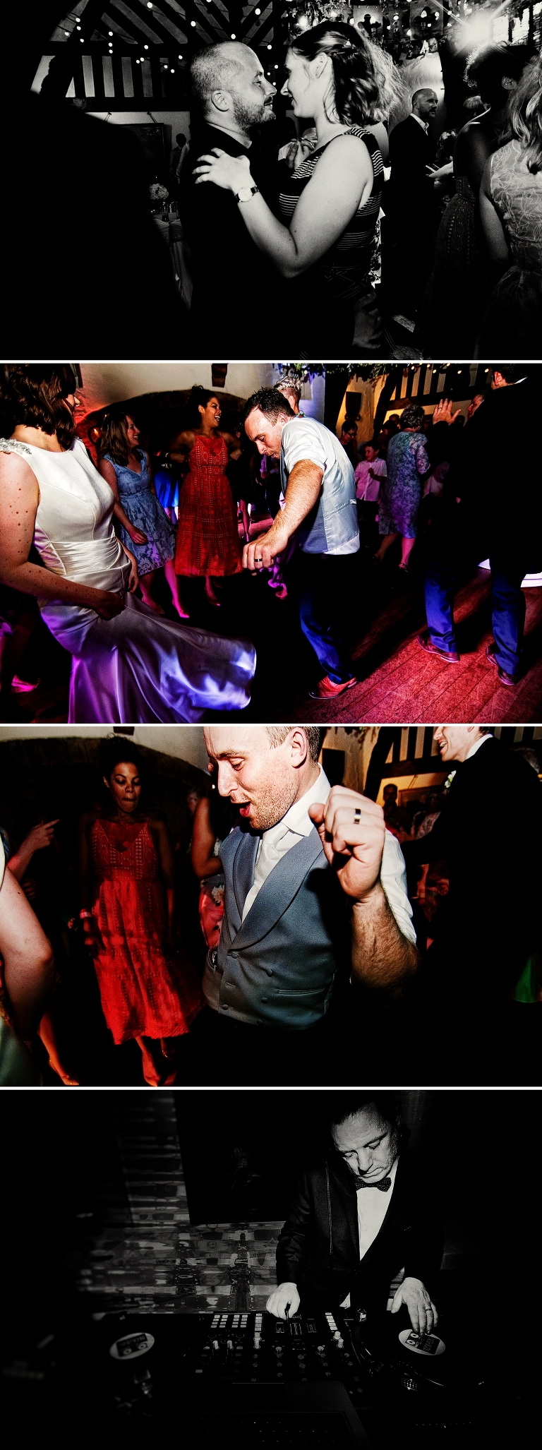 groom dancing st samlesbury hall wedding