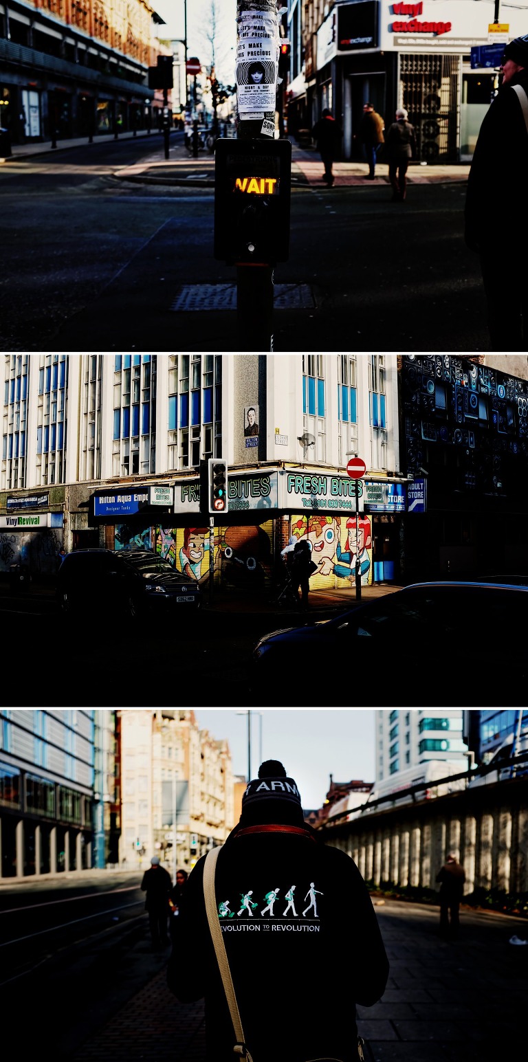 A fujifilm street photography try out in Manchester