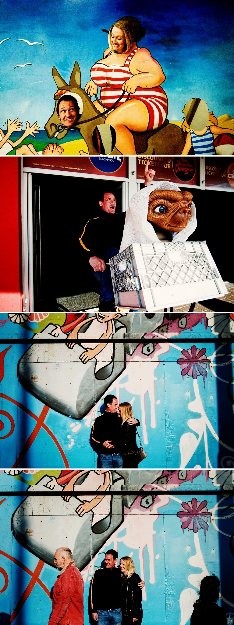 ET at madame tussauds in blackpool