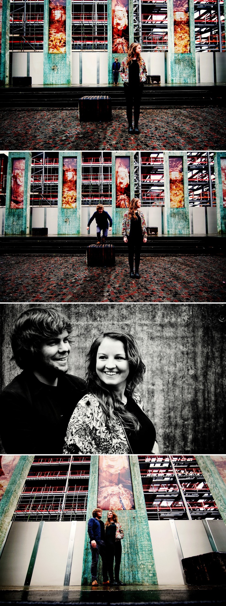 Pre-wedding shoot in ancoats manchester