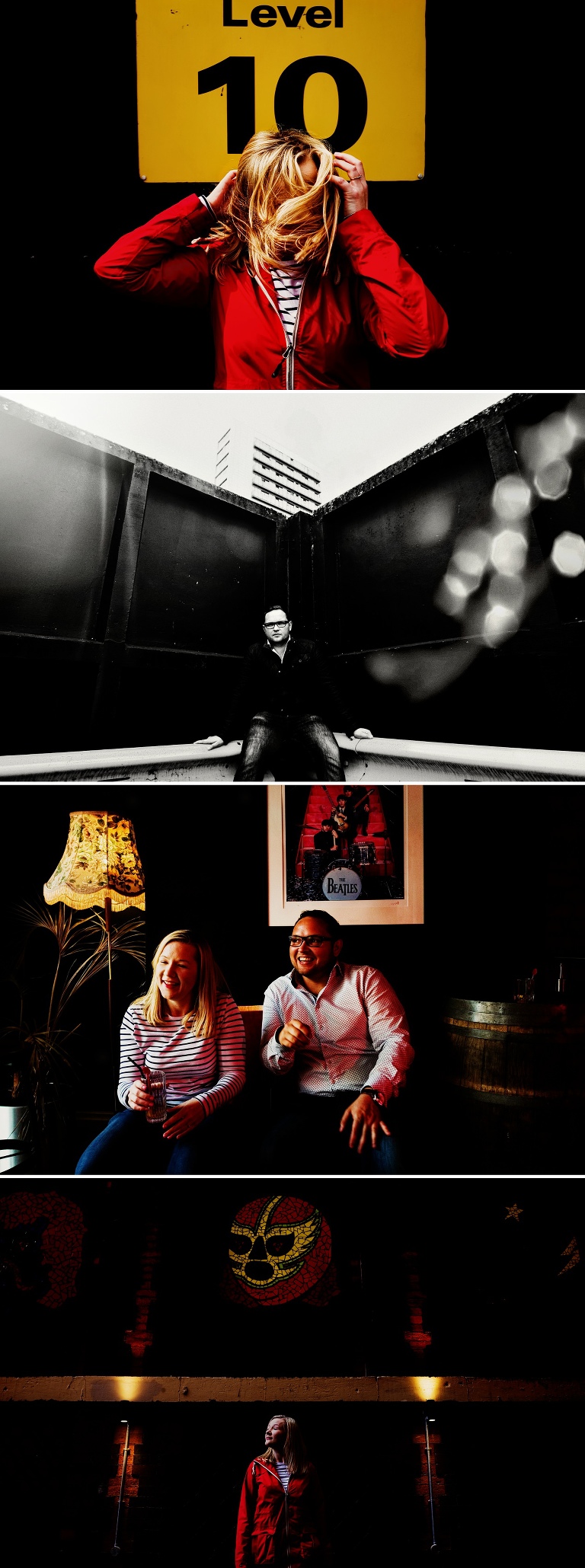 Pre-wedding photography inside Jimmys Northern Quarter Manchester