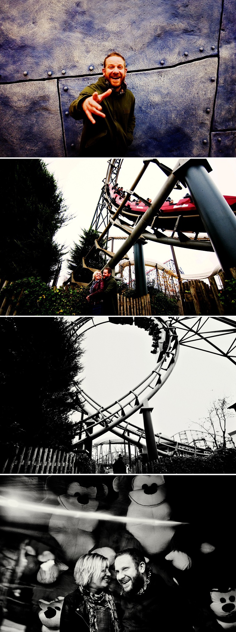 Revolution at blackpool pleasure beach and a pre-wedding shoot