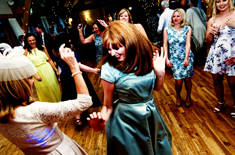 Evening dancing at Bassmead Manor