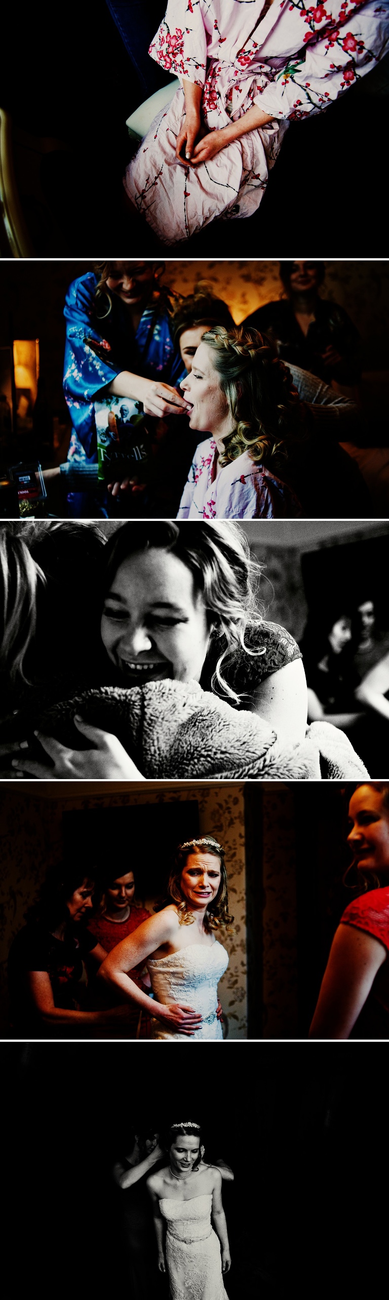 Reportage wedding photography at Singleton Lodge