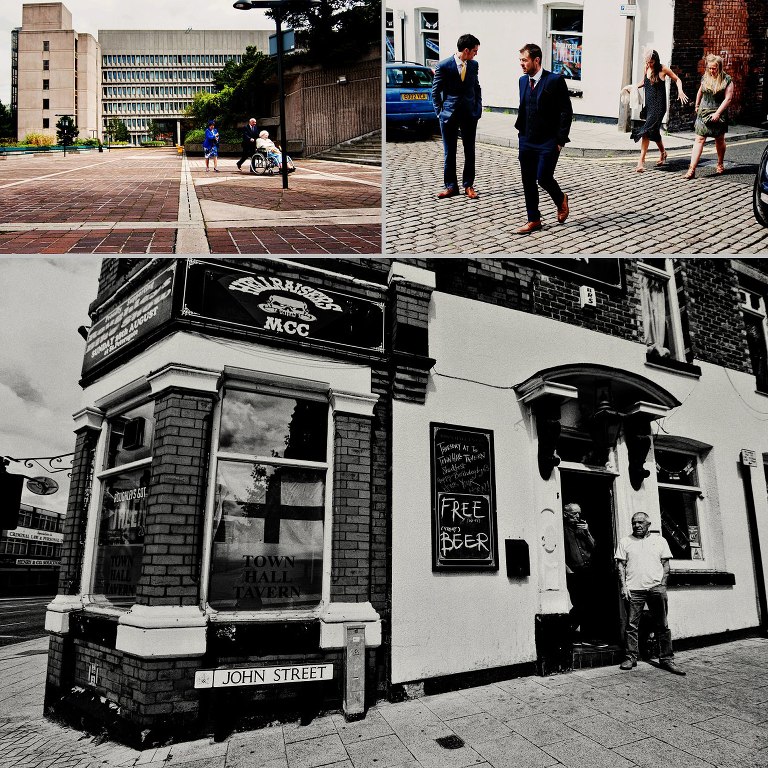 John Street pub in Stockport next to registry office where couples get married