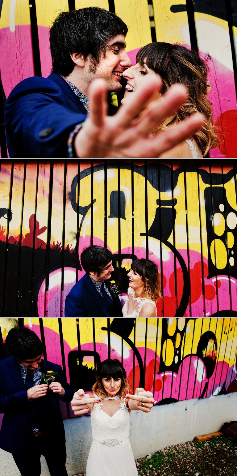 A whitebottom farm festival wedding