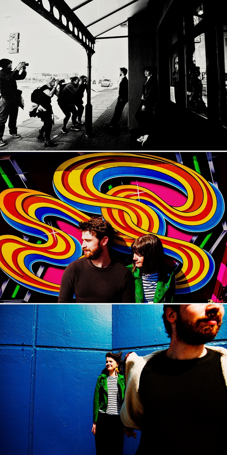 Creative couples shoot on the fylde coast in Blackpool