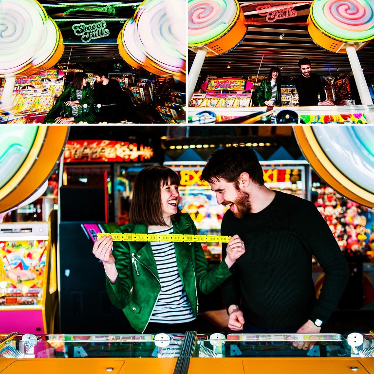 Arcade fun on a bright and creative Level Up workshop in Blackpool.
