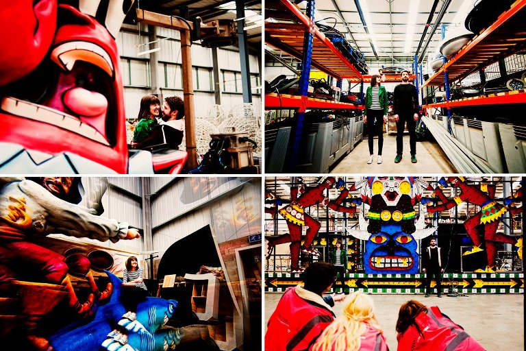 Fun creative colourful photography session with Level Up in Blackpool