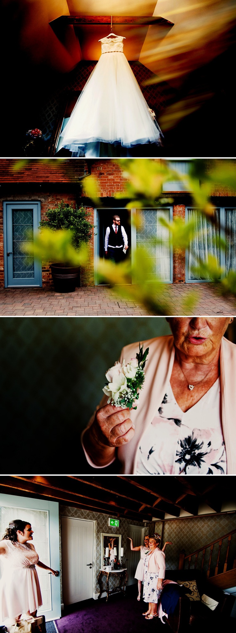 Mother of the bride at bassmead manor barns