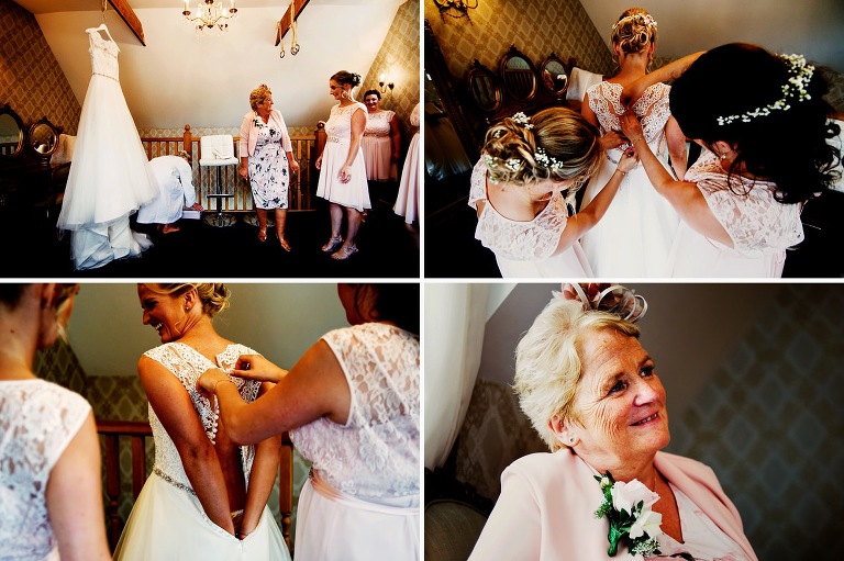 Wed2B and Gowns and Gartes supplied Sarah's beautiful dress