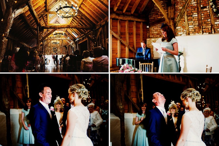 Beautiful rustic rickety barn wedding in cambridgeshire