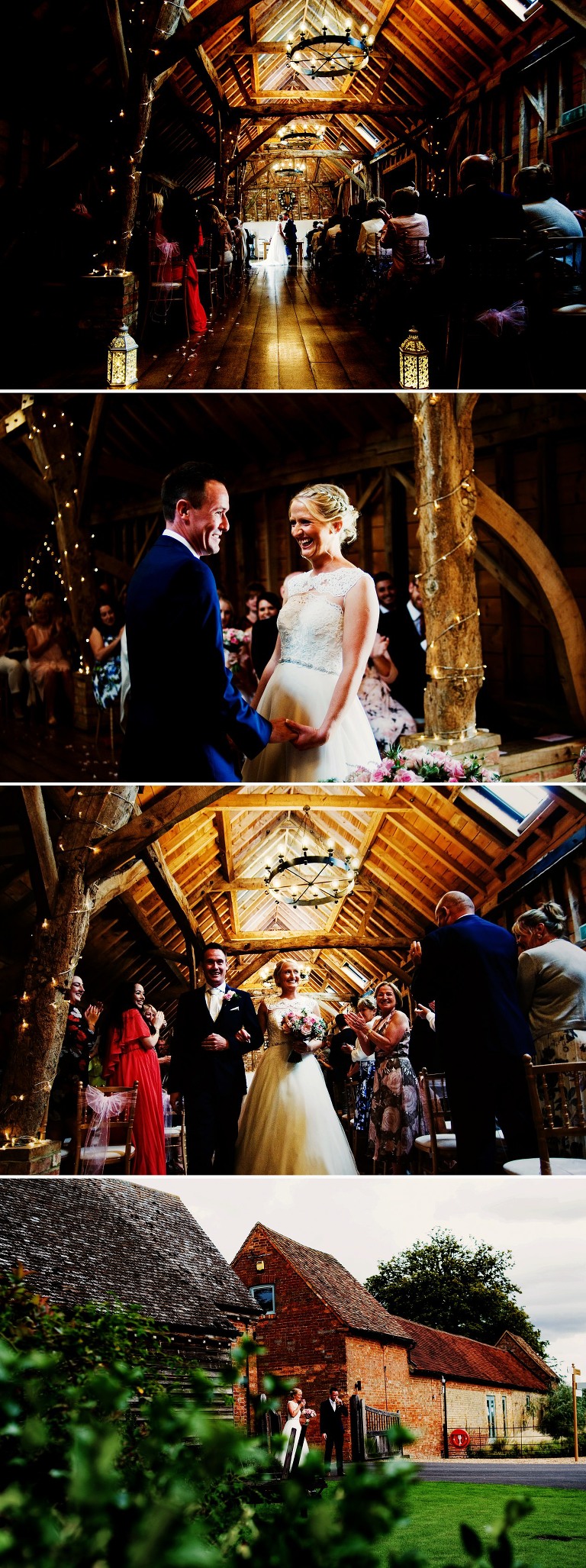 The rickety barn at bassmead manor barns wedding