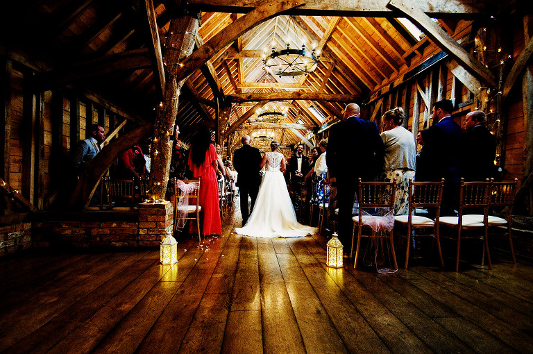 The beautiful rickety barn at bassmead manor 