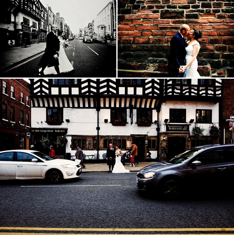 Bride and groom documentary wedding photography.