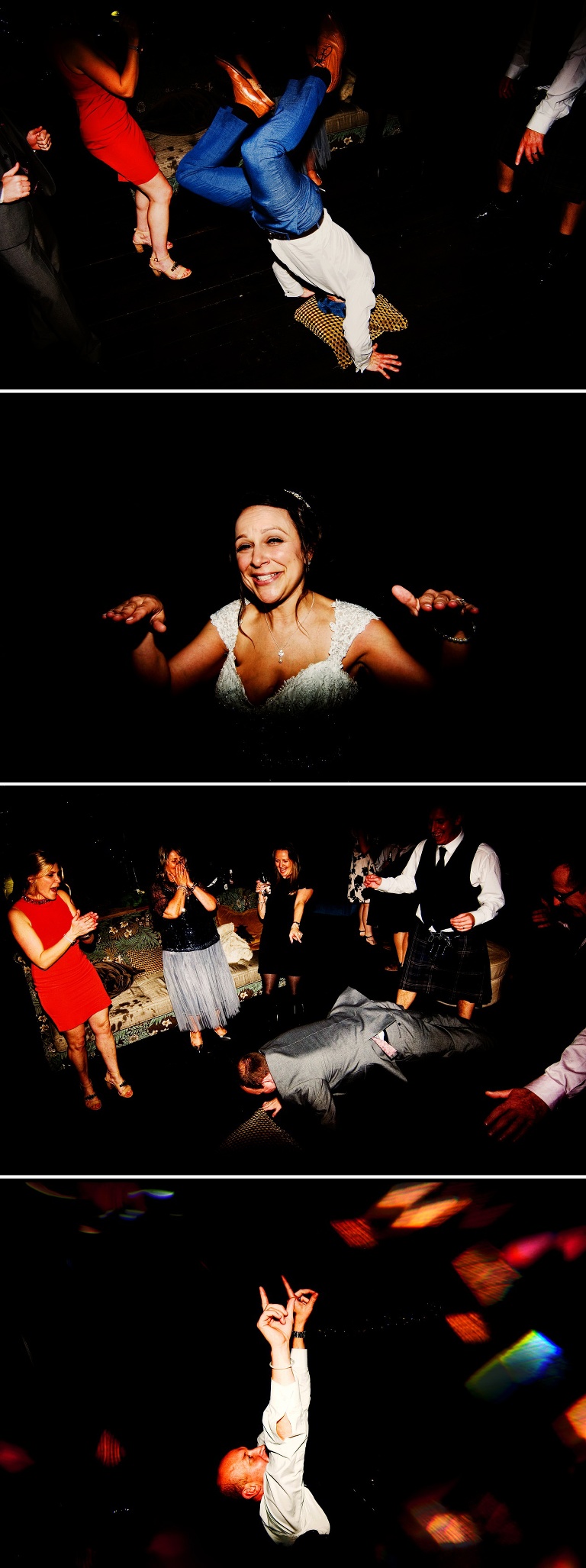 Chester Winter wedding party.