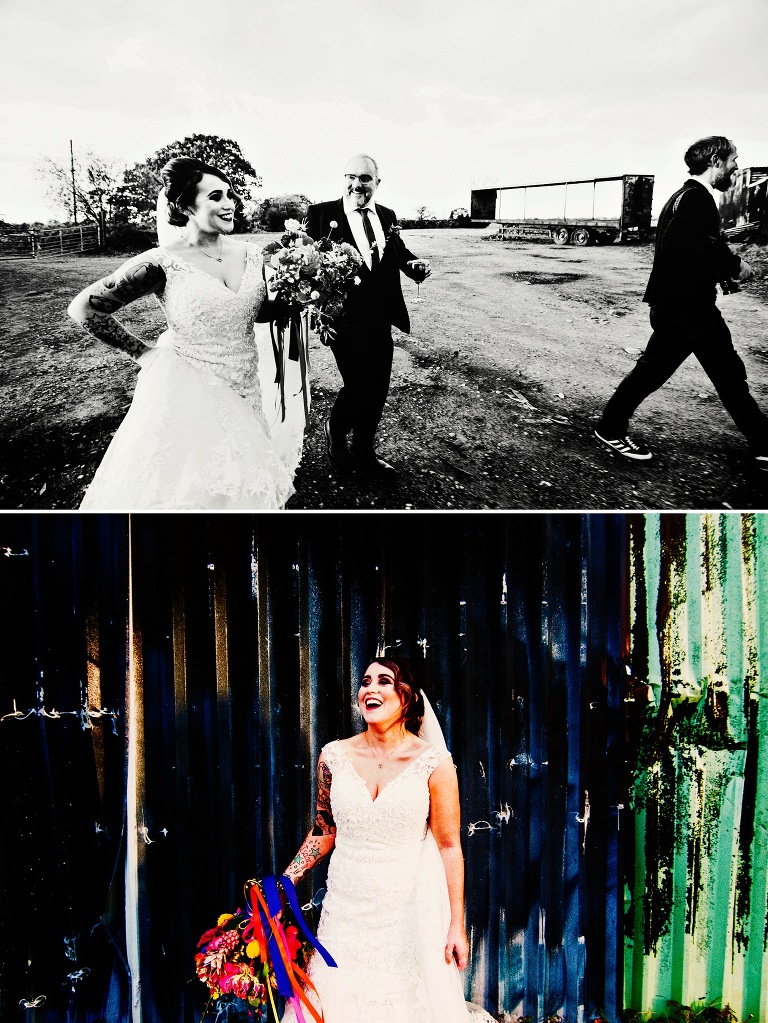 Colourful mexican inspired wedding flowers