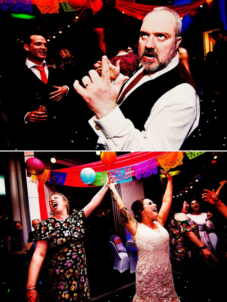 Mexican inspired wedding in cheshire.