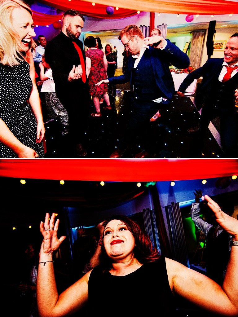 Guests dancing at The Hall at Marthall.