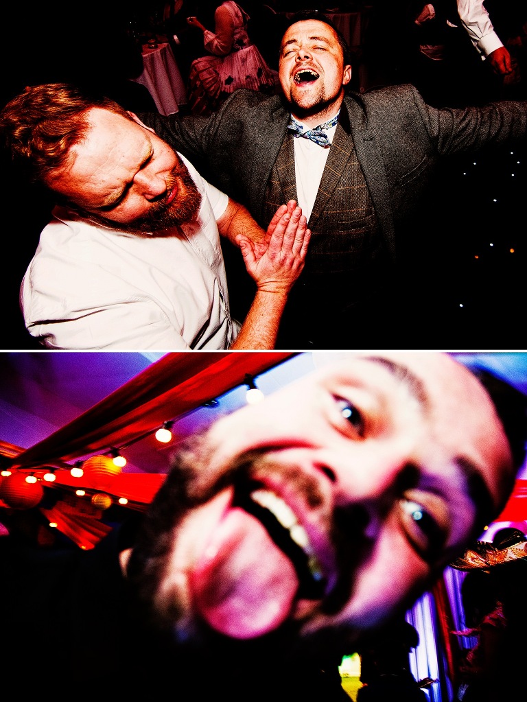 Dancing to madonna at a cheshire wedding.