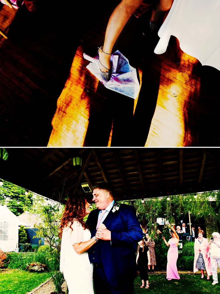 First dance and wedding at Bay Horse Inn in Lancaster