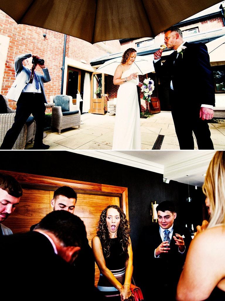 Magician at a lancashire wedding