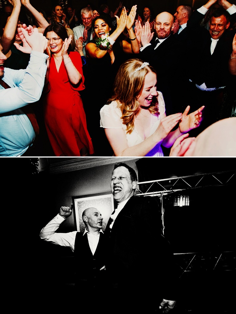 guests dancing at shaw hill hotel