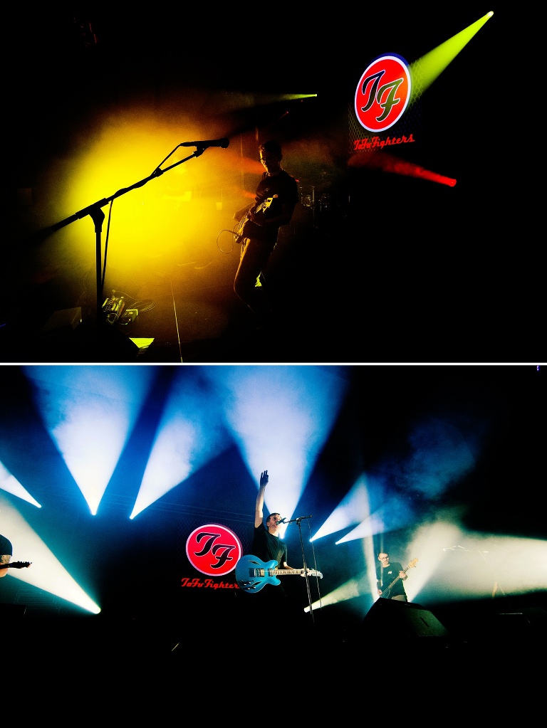 Foo Fighters tribute band playing in Blackpool.