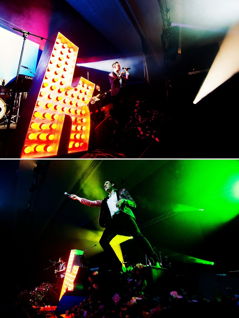 Killers tribute band playing at Revival in Blackpool.