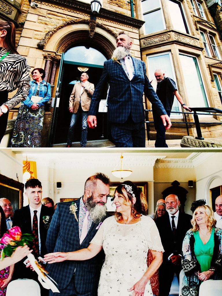 Wedding at Fylde Town Hall.