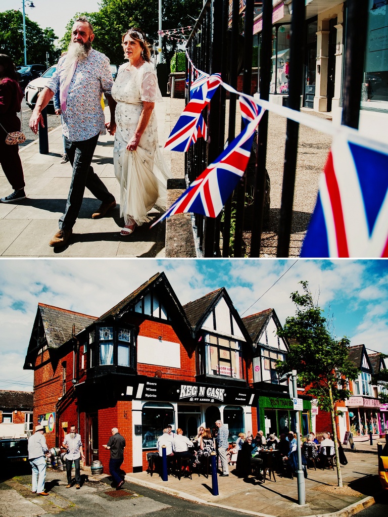 St Annes micro pub wedding.