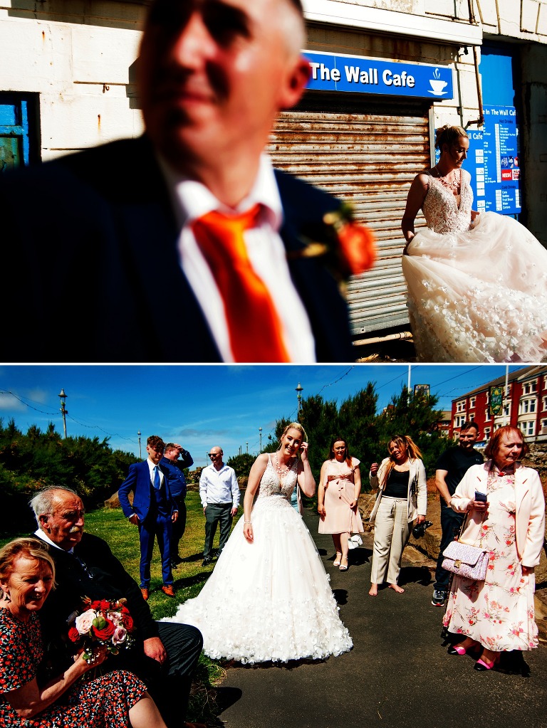 Hole in the wall cafe in Blackpool.